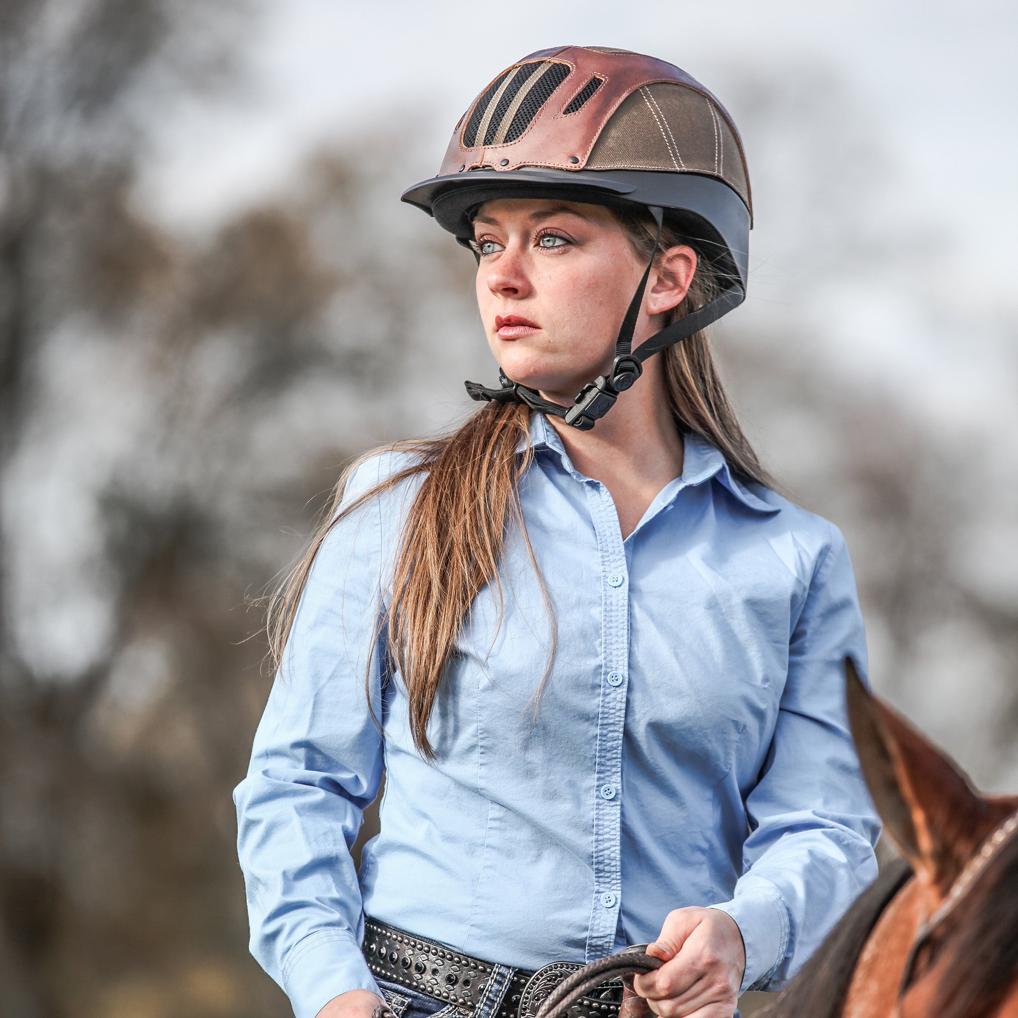 Outlets Troxel Sierra Riding Helmet